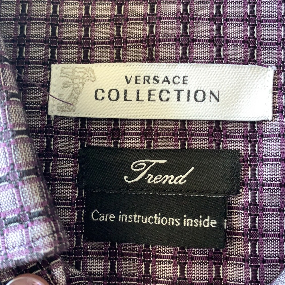 Versace button up - Picture 2 of 3